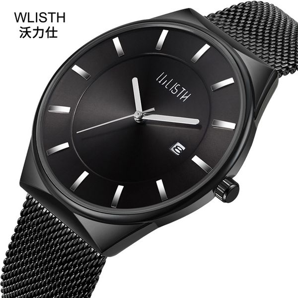 wlisth brand couple watch stainless steel mesh waterproof watch ladies 7mm ultra-thin quartz clock reloj pareja hombre y mujer, Slivery;brown
wlisth brand couple watch stainless steel mesh waterproof watch ladies 7mm ultra-thin quartz clock reloj pareja hombre y mujer, Slivery;brown