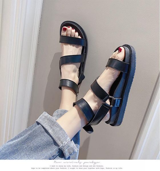2020 sandals black shoes for women buckle strap summer heels med all-match women's beige female medium beach fashion flat
2020 sandals black shoes for women buckle strap summer heels med all-match women's beige female medium beach fashion flat