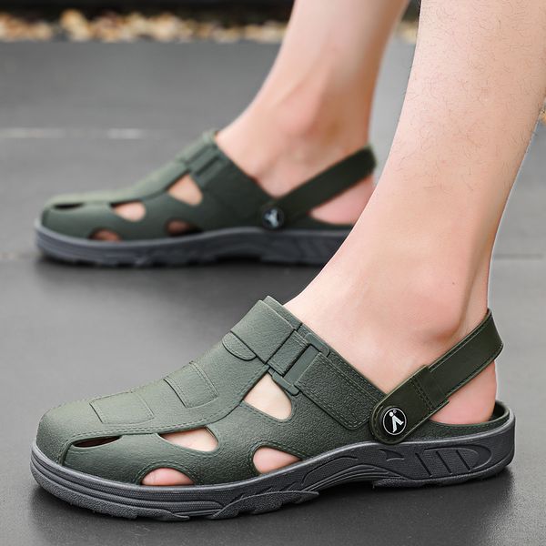 new summer sandals men casual shoes mules breathable beach slippers casual male water hollow jelly chaussure homme
new summer sandals men casual shoes mules breathable beach slippers casual male water hollow jelly chaussure homme