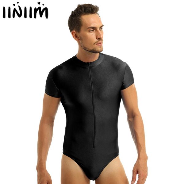 iiniim mens dance costumes front zipper high cut stretch bodycon swimwear for dancing gymnastics leotard ballet dance bodysuit, Black;red
iiniim mens dance costumes front zipper high cut stretch bodycon swimwear for dancing gymnastics leotard ballet dance bodysuit, Black;red