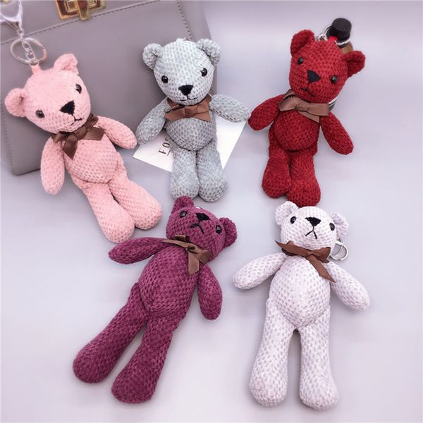 teddy bear doll keychain key buckle bow long legged bears keyring plush toys gift simplicity pure color keys chain anti wears
teddy bear doll keychain key buckle bow long legged bears keyring plush toys gift simplicity pure color keys chain anti wears