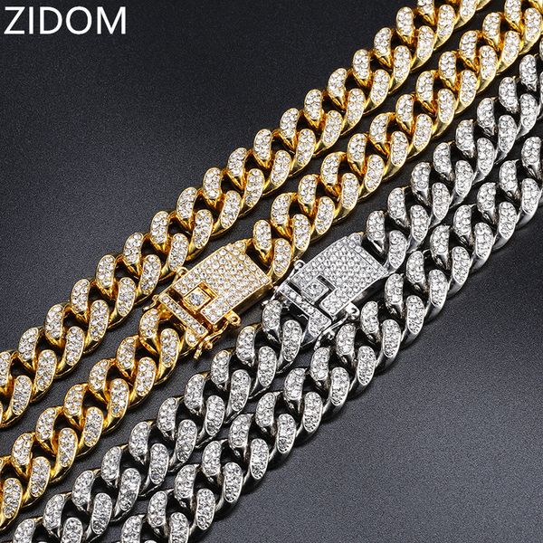 men hip hop iced out bling chain necklace pave setting rhinstones cz male miami cuban chains necklaces hiphop jewelry gifts, Silver
men hip hop iced out bling chain necklace pave setting rhinstones cz male miami cuban chains necklaces hiphop jewelry gifts, Silver
