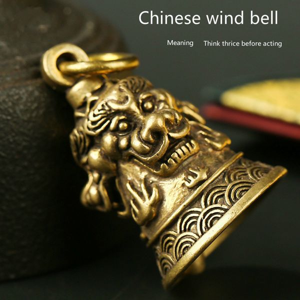 chinese style 100% pure copper three lion bells home decorations meaning think twice always in my heart charms, Bronze;silver
chinese style 100% pure copper three lion bells home decorations meaning think twice always in my heart charms, Bronze;silver