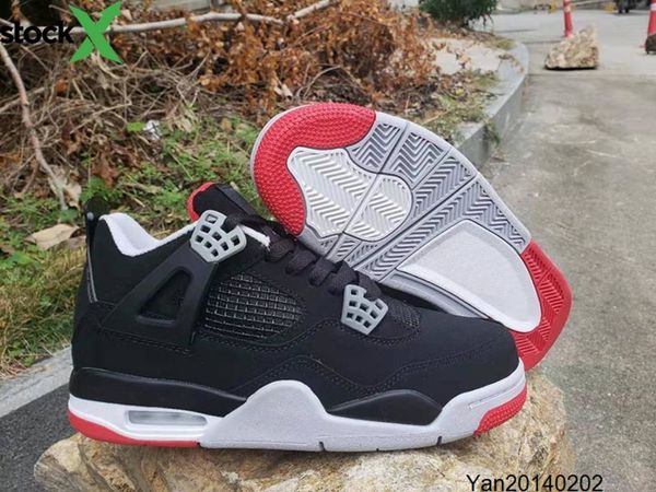 new 4 bred black cement men women basketball shoes sports sneakers 4s summit white-fire red trainers good quality 308497s-060 size 5.5-13
new 4 bred black cement men women basketball shoes sports sneakers 4s summit white-fire red trainers good quality 308497s-060 size 5.5-13