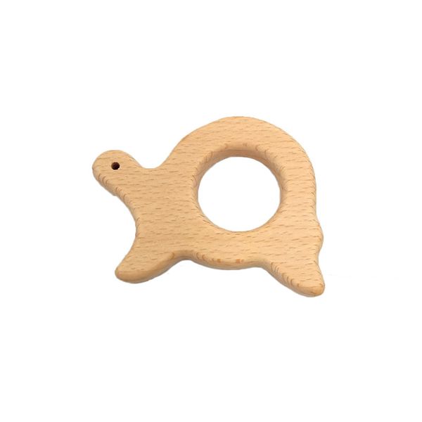 4pcs Wooden Tortoise Teethers Nature Baby Teething Toy Organic Wood Teething Holder Nursing Baby Teether Soothers Baby Care Gif