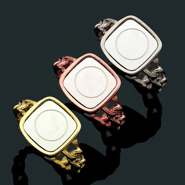 2019 new geometry titanium steel letter couple square card ring men and women 18k gold plated ring for party gift jewelry wholesale, Silver
2019 new geometry titanium steel letter couple square card ring men and women 18k gold plated ring for party gift jewelry wholesale, Silver