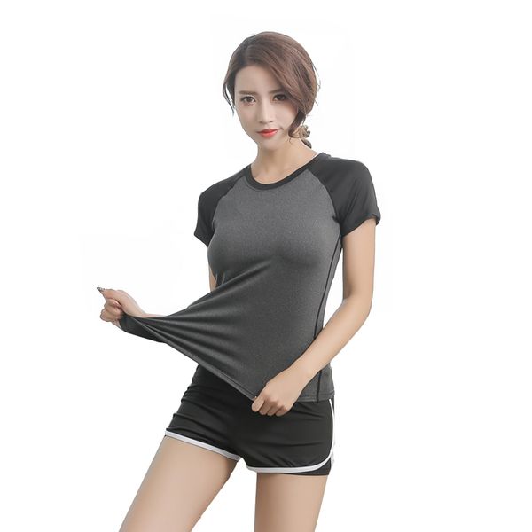 ec.ms yoga running workouts t-shirt short sleeves whist sports shirts breathable quick dry women hiking yoga shirt, White;red
ec.ms yoga running workouts t-shirt short sleeves whist sports shirts breathable quick dry women hiking yoga shirt, White;red