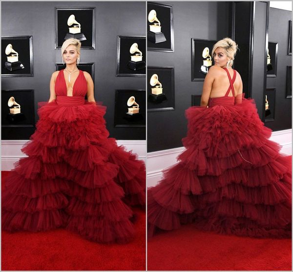 red spaghetti evening dresses celebrity gown ruffles tiered skirts lace up prom gowns plus size party dress robes de soirée, Black;red
red spaghetti evening dresses celebrity gown ruffles tiered skirts lace up prom gowns plus size party dress robes de soirée, Black;red