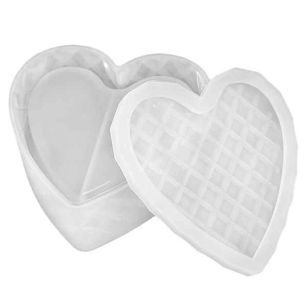 heart shaped cut jewelry gift box storage box mold uv resin jewelry molds tools accessories
heart shaped cut jewelry gift box storage box mold uv resin jewelry molds tools accessories