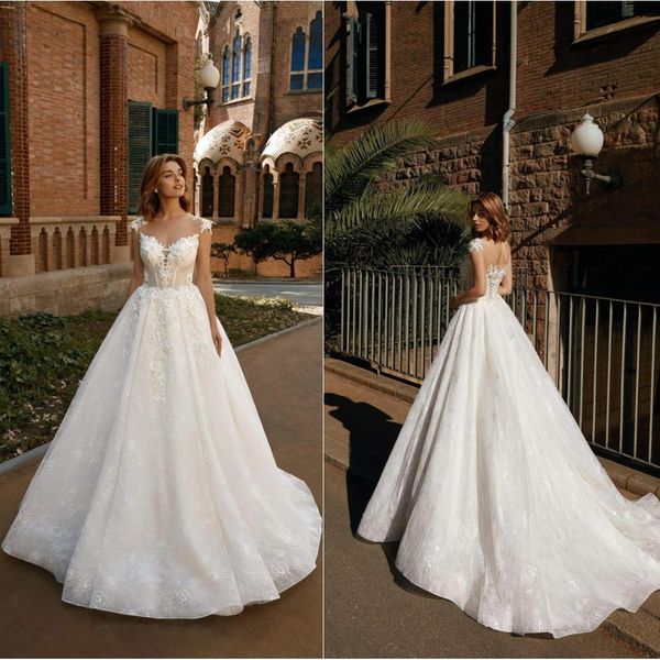 элегантный рикка sposa свадебные платья jewel блокированного рукава sheer шеи кружева аппликации бисер свадебные платья поезд стреловидности, White
элегантный рикка sposa свадебные платья jewel блокированного рукава sheer шеи кружева аппликации бисер свадебные платья поезд стреловидности, White
