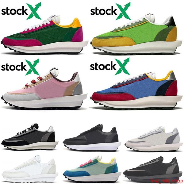 stock x sacai ld waffle ldv men women running shoes nylon green blue multi black white mens sports sneaker trainers runner shoes 36-45
stock x sacai ld waffle ldv men women running shoes nylon green blue multi black white mens sports sneaker trainers runner shoes 36-45