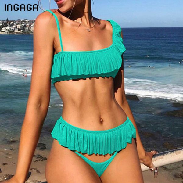 ingaga 2019 bikini set ruffle swimwear women separate female swimsuit thong bathing suit women new beachwear strap biquini
ingaga 2019 bikini set ruffle swimwear women separate female swimsuit thong bathing suit women new beachwear strap biquini