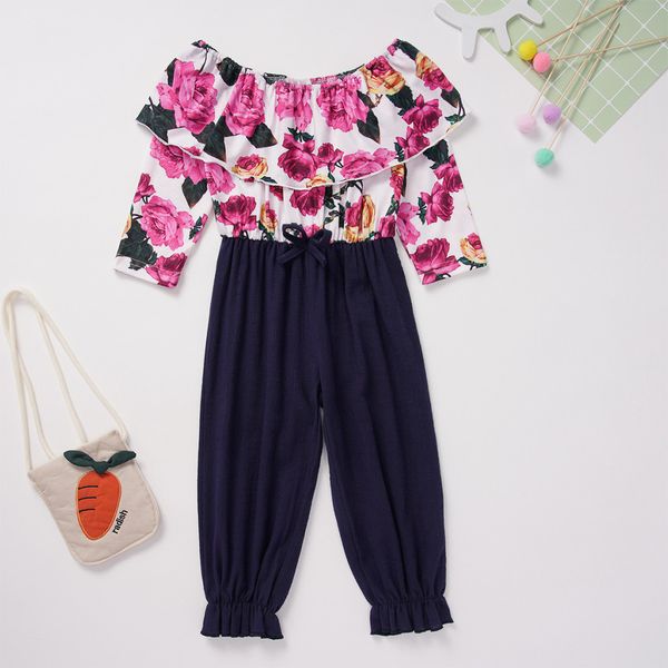 children's wear girl long sleeves printing one-piece garment black pants autumn baby clothes girls casual kids clothes set, White
children's wear girl long sleeves printing one-piece garment black pants autumn baby clothes girls casual kids clothes set, White