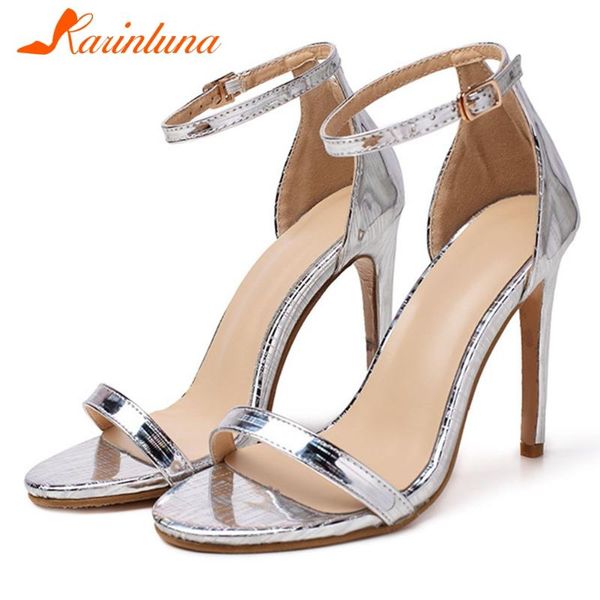 karin 2020 new arrivals thin high heels party sandals woman shoes open toe buckle strap summer shoes women sandals, Black 
karin 2020 new arrivals thin high heels party sandals woman shoes open toe buckle strap summer shoes women sandals, Black
