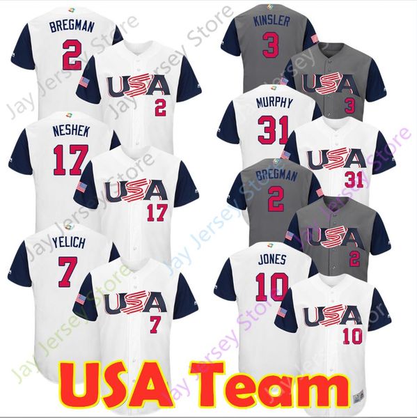 usa team jersey 2017 wbc world baseball classic stroman buster posey arenado alex bregman eric hosmer adam jones mccutchen stanton yelich, Blue;black
usa team jersey 2017 wbc world baseball classic stroman buster posey arenado alex bregman eric hosmer adam jones mccutchen stanton yelich, Blue;black