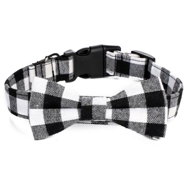 dog collars & leashes black and white check collar with detachable bow tie adjustable soft fabric for small medium large dogs
dog collars & leashes black and white check collar with detachable bow tie adjustable soft fabric for small medium large dogs