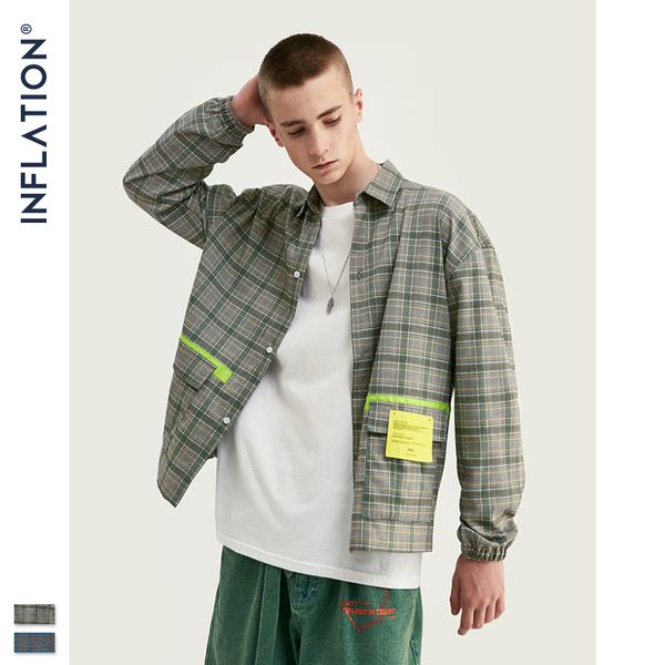 inflation 2020 autumn men shirt plaid shirts long sleeve streetwear mens fashion shirt loose fit mens hawaiian 92119w, White;black
inflation 2020 autumn men shirt plaid shirts long sleeve streetwear mens fashion shirt loose fit mens hawaiian 92119w, White;black