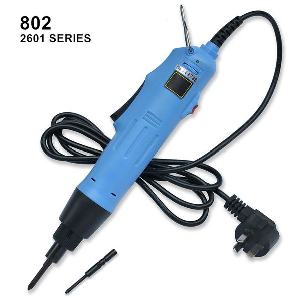 220-240v electric screwdriver straight plug variable speed torque adjustment motor gear suit 2-6mm screw model 802
220-240v electric screwdriver straight plug variable speed torque adjustment motor gear suit 2-6mm screw model 802