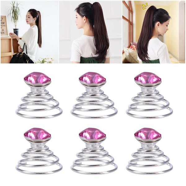 12pcs hair pins metal coil spiral accessories clips crystal styling tool for girls, Golden;silver
12pcs hair pins metal coil spiral accessories clips crystal styling tool for girls, Golden;silver