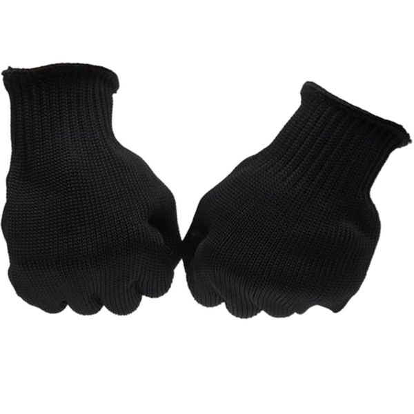 1 pair anti-cut anti-slip climping hunting gloves cut resistant protective knife anti-cutting hand protection, Black
1 pair anti-cut anti-slip climping hunting gloves cut resistant protective knife anti-cutting hand protection, Black