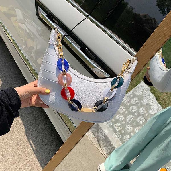 fashion stone pattern armpit bag elegant color chain crescent moon bag shoulder handbag width 25cm height 18cm thickness 7cm
fashion stone pattern armpit bag elegant color chain crescent moon bag shoulder handbag width 25cm height 18cm thickness 7cm