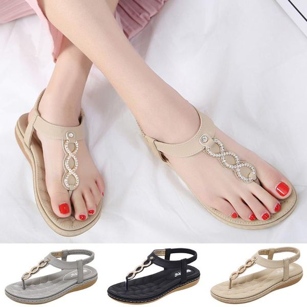 women's fashion shallow shoes summer casual crystal lady new white low heels sandals flip flop beach shoes#, Black
women's fashion shallow shoes summer casual crystal lady new white low heels sandals flip flop beach shoes#, Black
