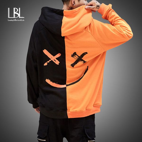 harajuku men hoodies 2018 fashion smile printed hooded sweatshirt hip hop streetwear male loose hoodie pullover clothes moletom, Black
harajuku men hoodies 2018 fashion smile printed hooded sweatshirt hip hop streetwear male loose hoodie pullover clothes moletom, Black