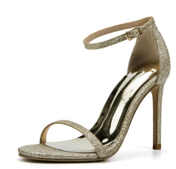 sunnyeverest women sandals new shoes fashion belt golden sandals high heels 10cm dress party shoes stiletto star 33-39, Black
sunnyeverest women sandals new shoes fashion belt golden sandals high heels 10cm dress party shoes stiletto star 33-39, Black