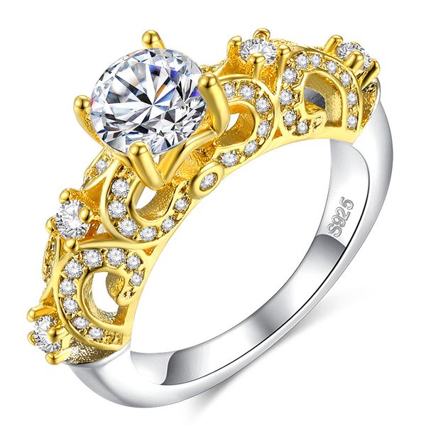 electroplated golden court hollow four-claw embedded simulated diamond ring girl exaggerated ring, Golden;silver
electroplated golden court hollow four-claw embedded simulated diamond ring girl exaggerated ring, Golden;silver