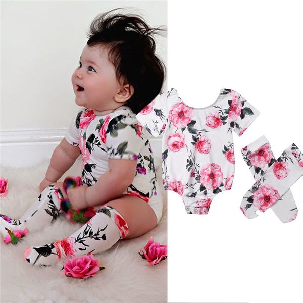 lovely newborn baby girl floral outfits summer flowers short sleeves o-neck romper leg warmers 2pcs toddler girl sets 0-18m, White
lovely newborn baby girl floral outfits summer flowers short sleeves o-neck romper leg warmers 2pcs toddler girl sets 0-18m, White