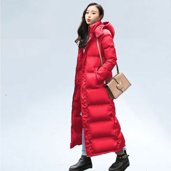 winter duck down jacket parka 90% duck down coat women x-long coat hooded parkas warm clothe large size winter jacket women, Black
winter duck down jacket parka 90% duck down coat women x-long coat hooded parkas warm clothe large size winter jacket women, Black