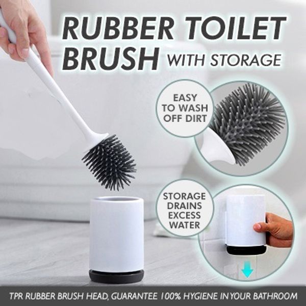 tpr rubber toilet brush reusable for up to 100000 times bathroom cleaning storage
tpr rubber toilet brush reusable for up to 100000 times bathroom cleaning storage