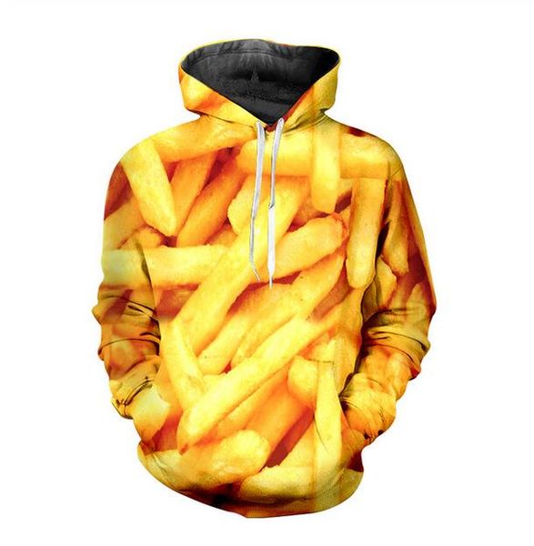 new fashion harajuku style 3d printing hoodies french fries men women autumn and winter sweatshirt hoodies coats bwq0252, Black
new fashion harajuku style 3d printing hoodies french fries men women autumn and winter sweatshirt hoodies coats bwq0252, Black
