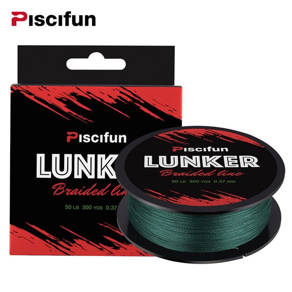 piscifun lunker 274m braided fishing line 4 strands 6-80 lb 0.06-0.5mm strong netherlands pe fiber multifilament fishing line
piscifun lunker 274m braided fishing line 4 strands 6-80 lb 0.06-0.5mm strong netherlands pe fiber multifilament fishing line
