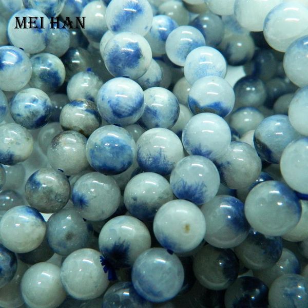 meihan (44 beads/set/34g) 8-8.8mm natural rare blue rutilated quartz dumortierite smooth round beads for jewelry making design
meihan (44 beads/set/34g) 8-8.8mm natural rare blue rutilated quartz dumortierite smooth round beads for jewelry making design