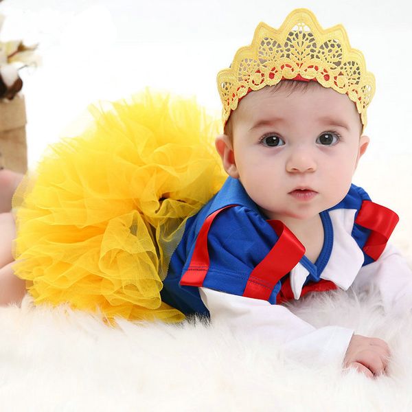 retail girls boutique outfits summer 3pcs suits sets snow white long sleeve romper + tutu skirt+crown headband set baby tracksuit clothing
retail girls boutique outfits summer 3pcs suits sets snow white long sleeve romper + tutu skirt+crown headband set baby tracksuit clothing
