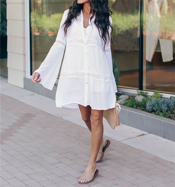 tunic cover-ups 2019 white cotton tunic beach mini dress summer women beachwear v-neck button front swimsuit cover up, Blue;gray
tunic cover-ups 2019 white cotton tunic beach mini dress summer women beachwear v-neck button front swimsuit cover up, Blue;gray