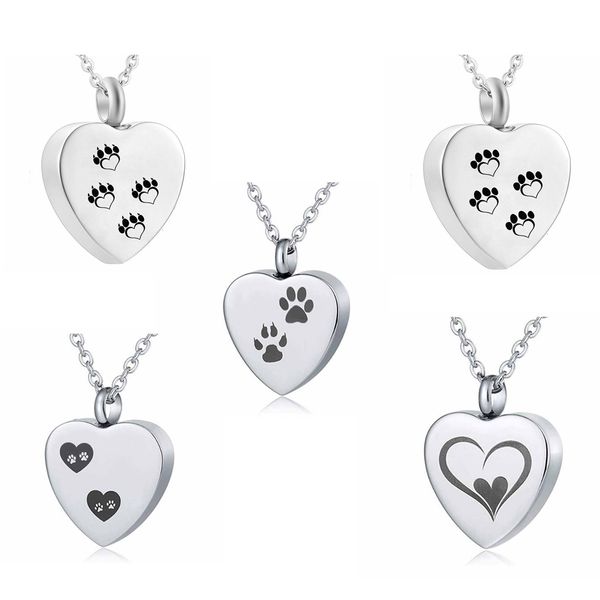 pet paw print heart cremation urn necklace silver dog/cat ashes casket keepsake jewelry
pet paw print heart cremation urn necklace silver dog/cat ashes casket keepsake jewelry