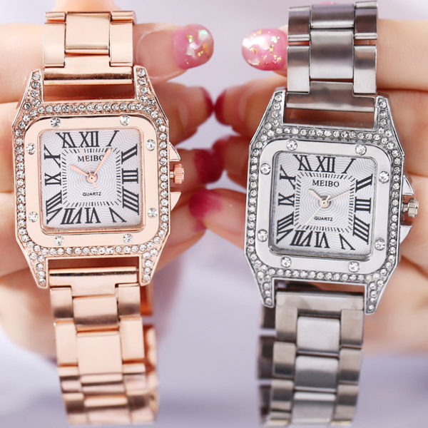 fashion rhinestone women bracelet watch ladies wrist watches stainless steel square female clocks gift relogio, Slivery;brown
fashion rhinestone women bracelet watch ladies wrist watches stainless steel square female clocks gift relogio, Slivery;brown