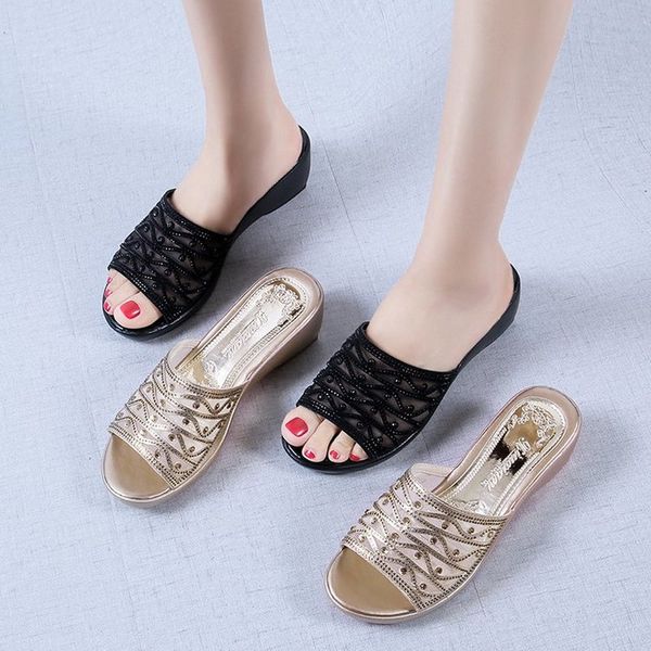 net yarn female drag breathable women's shoes new summer slippers open toe with casual beach shoes wild, Black
net yarn female drag breathable women's shoes new summer slippers open toe with casual beach shoes wild, Black