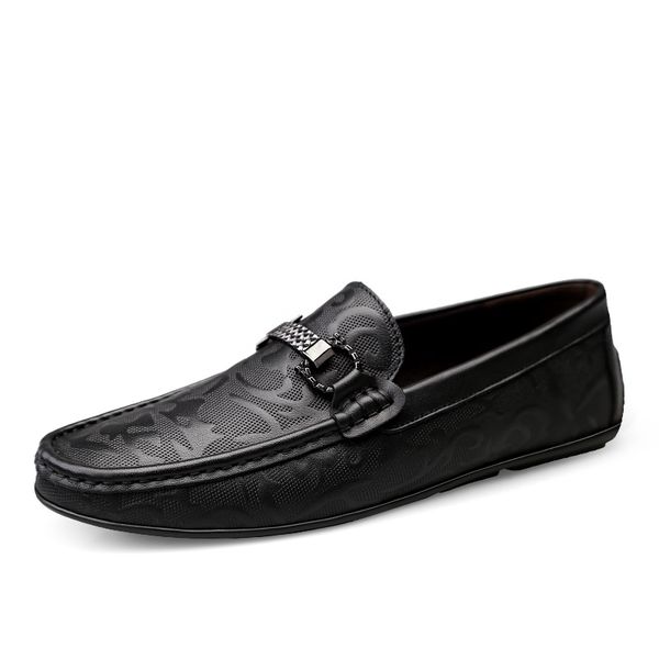 men shoes new trend casual leisure shoes leather breathable comfortable for male footear loafers men's flat hombre, Black
men shoes new trend casual leisure shoes leather breathable comfortable for male footear loafers men's flat hombre, Black