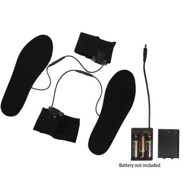 1 pair battery powered soft foot insoles shoe warm carbon fiber ultra-thin men women electric heated outdoor sports accessories, Black
1 pair battery powered soft foot insoles shoe warm carbon fiber ultra-thin men women electric heated outdoor sports accessories, Black