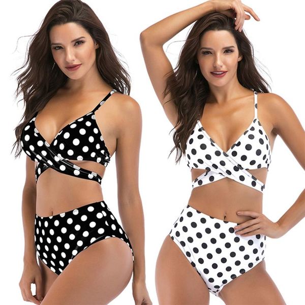 2019 latest women&girls padded dot lace-up print high waist beach suitswimwear s/x// l/xl/ xxl 40**, White
2019 latest women&girls padded dot lace-up print high waist beach suitswimwear s/x// l/xl/ xxl 40**, White