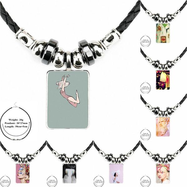 ej glaze hip hop jewelry wiht black leather bead pendant glass cabochon choker necklace for girls gift sia, Silver
ej glaze hip hop jewelry wiht black leather bead pendant glass cabochon choker necklace for girls gift sia, Silver