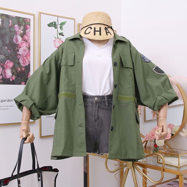 2019 new fashion women's loose casual patchwork thin long trench coat, Tan;black
2019 new fashion women's loose casual patchwork thin long trench coat, Tan;black