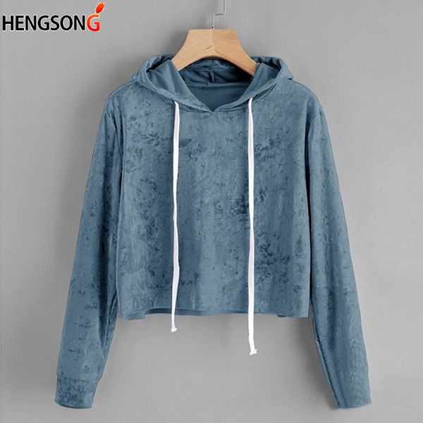 pink velvet hoodies women hood 2019 autumn sweatshirt female long sleeve cropped hoodie sweatshirt, Black
pink velvet hoodies women hood 2019 autumn sweatshirt female long sleeve cropped hoodie sweatshirt, Black