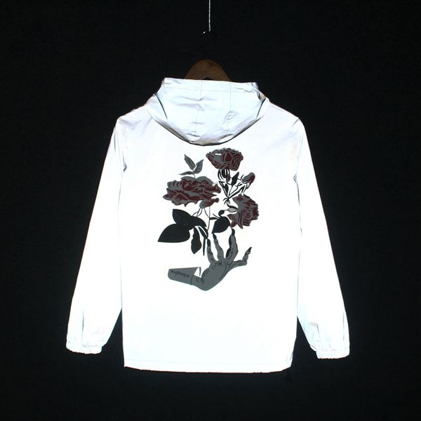 autumn spring 2020 mens 3m reflective jackets rose flower printed hihop hooded windbreaker jacket, Black;brown
autumn spring 2020 mens 3m reflective jackets rose flower printed hihop hooded windbreaker jacket, Black;brown
