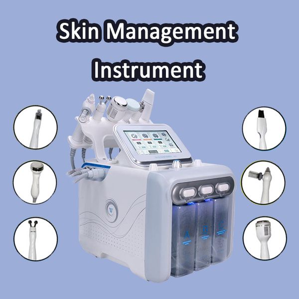 6 in 1 dermabrasion salon machine blackhead removal deep cleansing skin rejuvenation face care hydro peeling equipment, Black;white
6 in 1 dermabrasion salon machine blackhead removal deep cleansing skin rejuvenation face care hydro peeling equipment, Black;white
