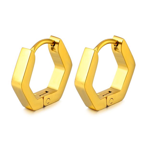 hoop earrings for women gold silver black stainless steel ear rings punk stud earrings fashion jewelry, Golden;silver
hoop earrings for women gold silver black stainless steel ear rings punk stud earrings fashion jewelry, Golden;silver
