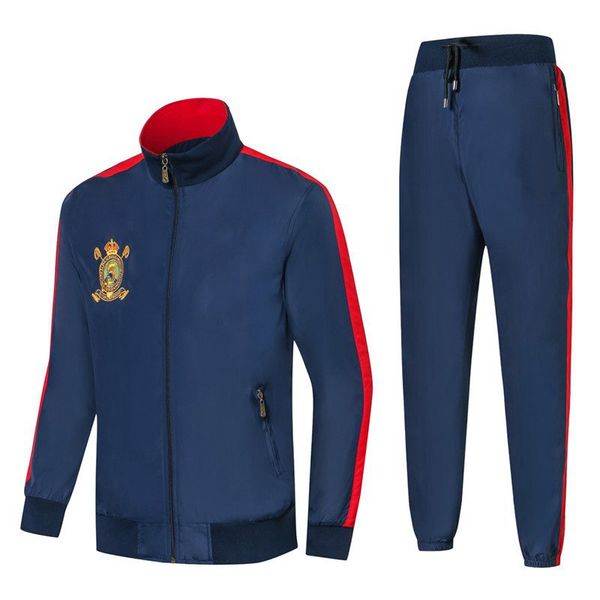 Mens 2019 Luxury Designer Clothes Length Sleeve Embroidery Double Color Stitching Panelled Casual Men Jackets Tracksuit
Mens 2019 Luxury Designer Clothes Length Sleeve Embroidery Double Color Stitching Panelled Casual Men Jackets Tracksuit